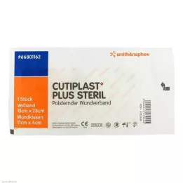 CUTIPLAST Plus steril 7,8x15 cm bandage, 1 stk