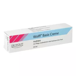 WOLFF Basiscreme halvfedt, 50 ml
