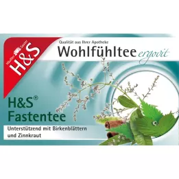 H&amp;S Feel-good te-fastende te-filterpose, 20X1,5 g