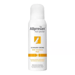 ALLPRESAN Fodspecial No.3 skum til meget tør hud, 125 ml
