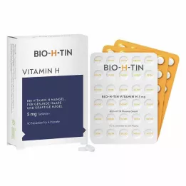 BIO-H-TIN Vitamin H 5 mg til 6 måneders tabletter, 90 stk