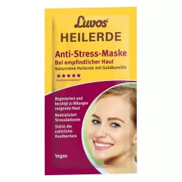 LUVOS Healing Clay Cream Mask med gylden kamille, 2X7,5 ml
