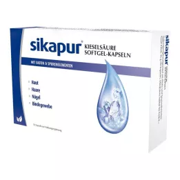 SIKAPUR Silica softgel kapsler med biotin, 30 stk