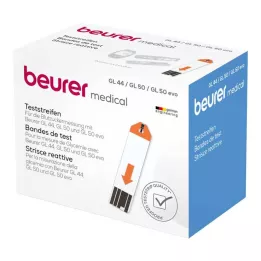 BEURER GL44/GL50 blodsukkerteststrimler, 100 stk