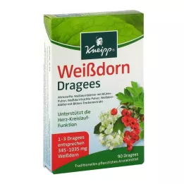 KNEIPP Hawthorn Dragees, 90 stk