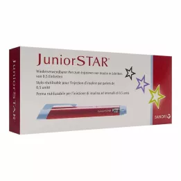 JUNIORSTAR Indsprøjtningsanordning rød, 1 stk