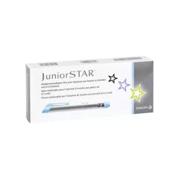 JUNIORSTAR Injektionsanordning sølv, 1 stk