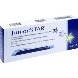 JUNIORSTAR Injektionsanordning blå, 1 stk