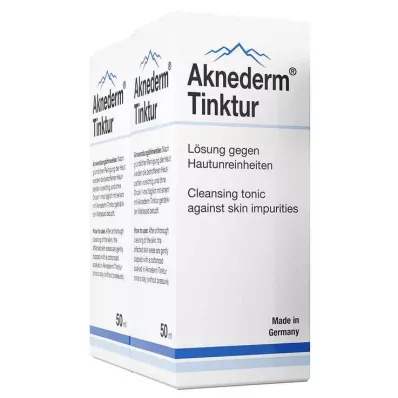 AKNEDERM Tinktur, 2X50 ml