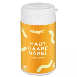 HAUT-HAARE-NÄGEL Vegi kapsler, 60 stk