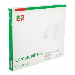LOMATUELL Pro 10x10 cm steril, 8 stk