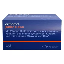 ORTHOMOL Junior C plus Tyggetabletter Mandarin/Orange, 30 stk