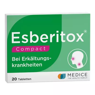ESBERITOX COMPACT Tabletter, 20 stk ESBERITOX COMPACT Tabletter, 20 stk