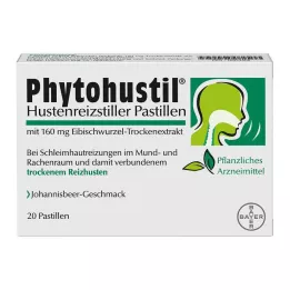 PHYTOHUSTIL Hostedæmpende pastiller, 20 stk