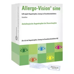 ALLERGO-VISION sinus 0,25 mg/ml AT i enkeltdosisbeholder, 20X0,4 ml