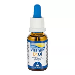 VITAMIN D3 ÖL Dr.Jacobs dråber, 20 ml