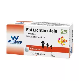 FOL Lichtenstein 5 mg tabletter, 50 stk