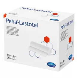 PEHA-LASTOTEL Fastgørelsesbandage 10 cmx4 m, 20 stk