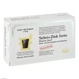 SELEN+ZINK Pharma Nord Dragees, 180 stk