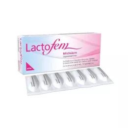 LACTOFEM Mælkesyre vaginale stikpiller, 14 stk