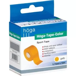 HÖGA-TAPE Farve 3,75 cmx10 m gul, 1 stk