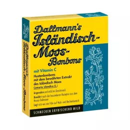 DALLMANNS Islandske Mos Bonbons, 20 stk