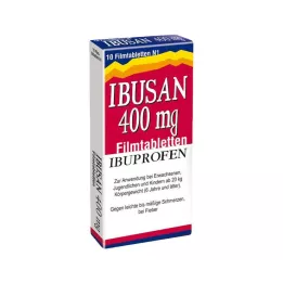 IBUSAN 400 mg filmovertrukne tabletter, 10 stk