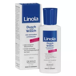 LINOLA Brusebad og vask, 100 ml