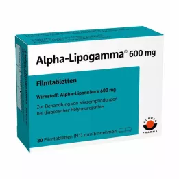 ALPHA-LIPOGAMMA 600 mg filmovertrukne tabletter, 30 stk