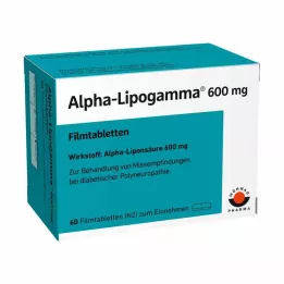 ALPHA-LIPOGAMMA 600 mg filmovertrukne tabletter, 60 stk