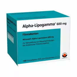 ALPHA-LIPOGAMMA 600 mg filmovertrukne tabletter, 100 stk