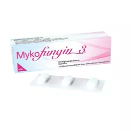 MYKOFUNGIN 3 skedetabletter 200 mg, 3 stk