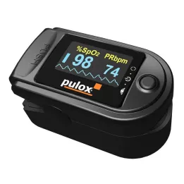 PULOX PO-200 pulsoximeter sort, 1 stk