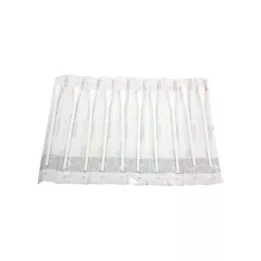WATTESTÄBCHEN Plast lille hoved 15 cm steril, 10X1 stk