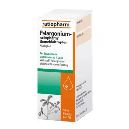 PELARGONIUM-RATIOPHARM Bronchedråber, 50 ml