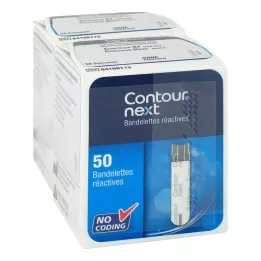 CONTOUR Next Sensors Test Strips, 100 stk