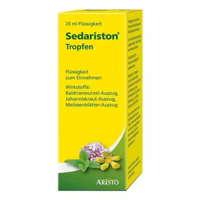 SEDARISTON Dråber, 20 ml