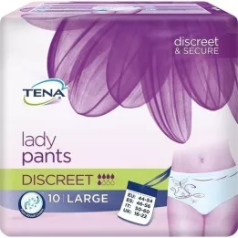 TENA LADY Bukser Diskret L, 10 stk