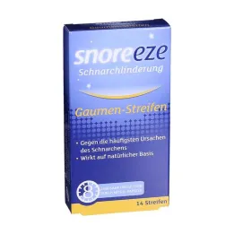 Snoreeze snorelindrende ganestrips, 14 stk