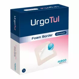 URGOTÜL Foam Border 8x8 cm bandage, 10 stk