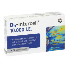 D3-INTERCELL 10.000 IE kapsler, 30 stk