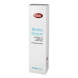 Caelo Hvid Vaseline HV Pakket i aluminiumsrør og æske, 100 g