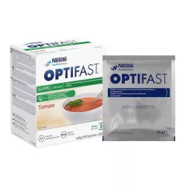 OPTIFAST hjemmesuppe tomatpulver, 8X55 g