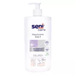 SENI pleje vaskecreme 3i1 med UREA, 1000 ml