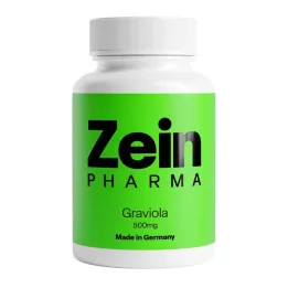GRAVIOLA KAPSELN 500 mg/kap. rent bladpulver Peru, 90 stk