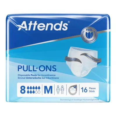 ATTENDS Pull-Ons 8 m, 16 stk