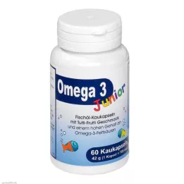 OMEGA-3 Junior Berco tyggekapsler, 60 stk