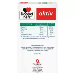 DOPPELHERZ varm salvie+honning+mentolgranulat, 10 stk