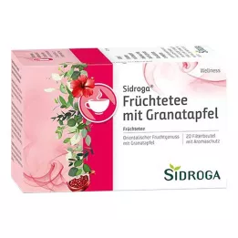 SIDROGA Wellness frugtte med granatæblefilterpose, 20X2,0 g
