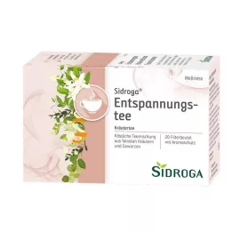 SIDROGA Wellness Relaxation Tea Filterposer, 20X1,75 g